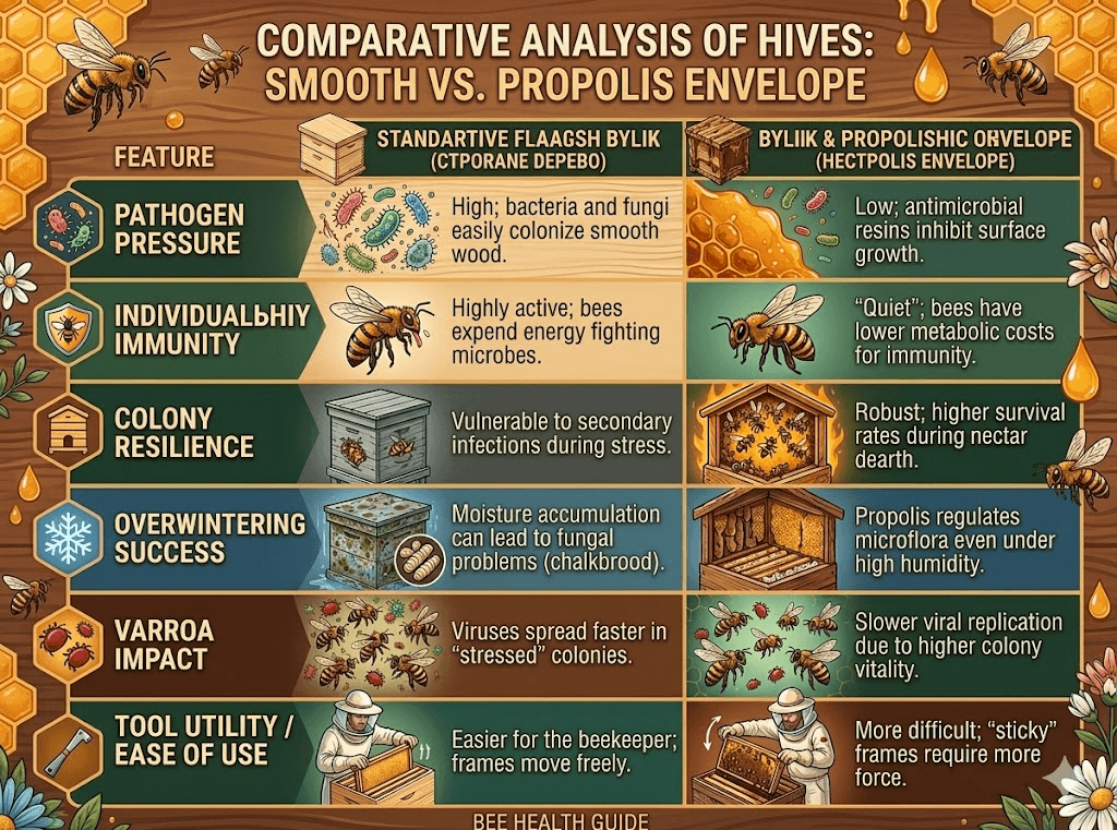 The Propolis Envelope: The Biological Frontier of Colony Defense
